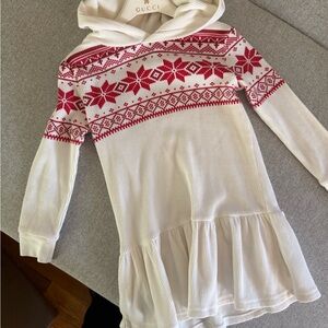 Polo by Ralph Lauren Kids White Hoodie with Red Pattern
